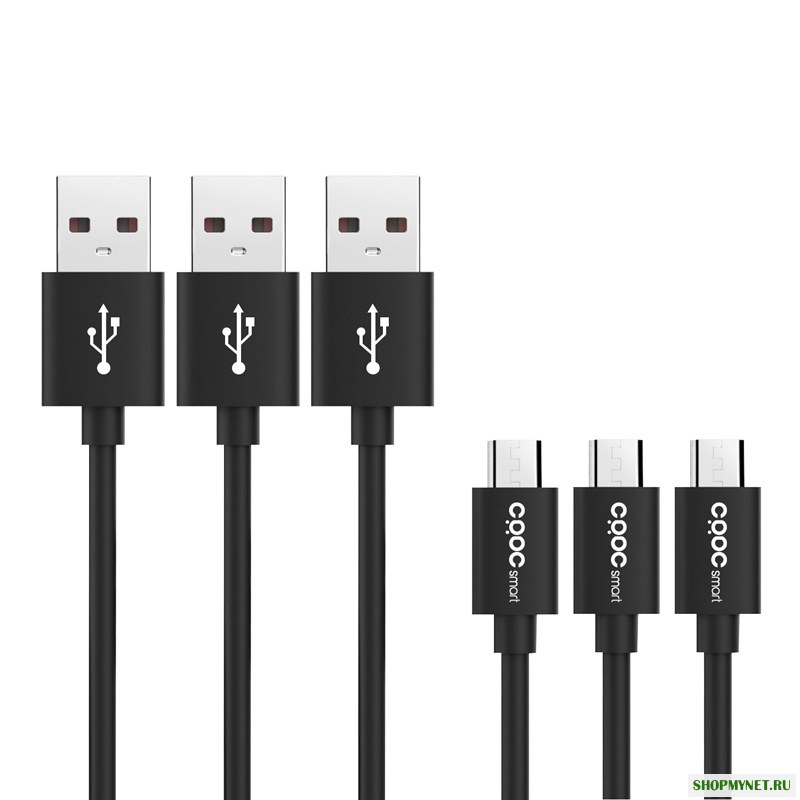 CRDC CB-D10 Micro USB Quick Charging Date Cable 3 Pack 4ft x 3 Для Xiaomi 6 Samsung S7