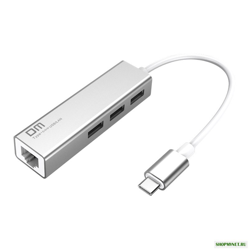 DM Type-C USB3.0 Высокоскоростной расширитель 3-портовый HUB USB Splitter для Samsung S9 S8 для Xiaomi Mix2S