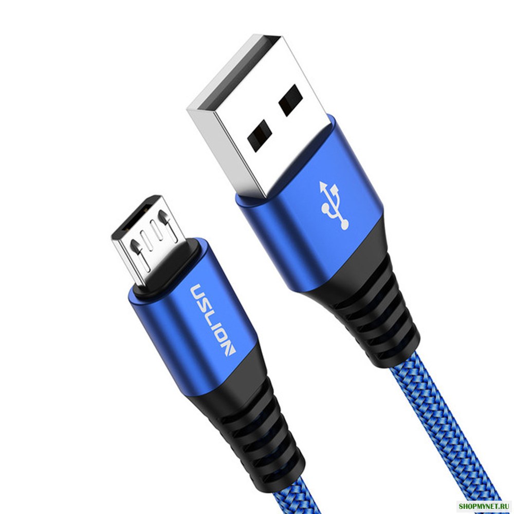 USLION 3A Micro USB кабель для быстрой зарядки данных для Xiaomi Redmi Note 5 Android